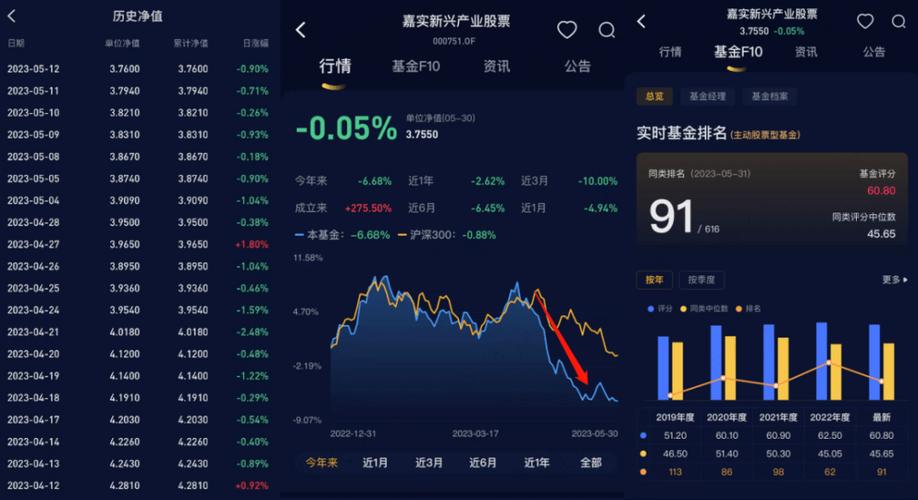 000751今日净值